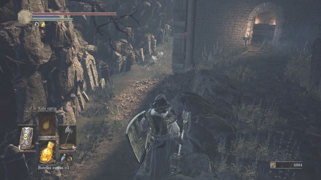 Obejdź budynek. - Katedra Głębin - na zewnątrz | Opis przejścia Dark Souls 3 - Dark Souls III - opis przejścia i sekrety