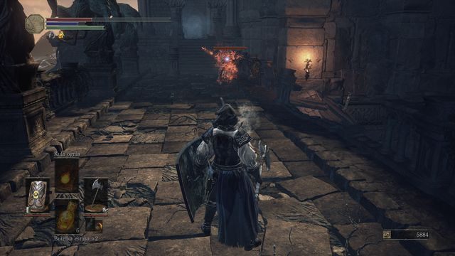 Nie daj się złapać płonącej pochodni. - Katedra Głębin - na zewnątrz | Opis przejścia Dark Souls 3 - Dark Souls III - opis przejścia i sekrety