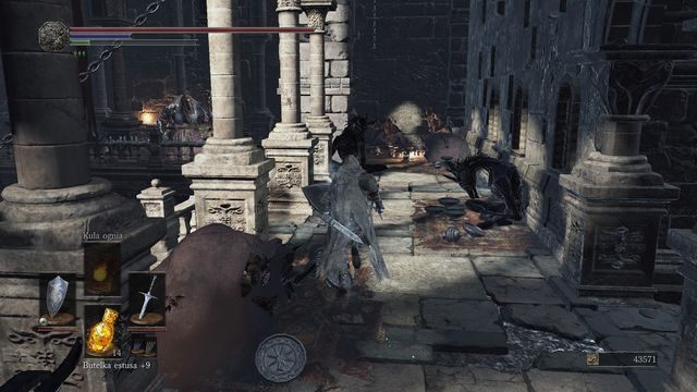 Maga znajdziesz po drugiej stronie balkonu. - Szczyt Arcysmoków | Opis przejścia Dark Souls 3 - Dark Souls III - opis przejścia i sekrety