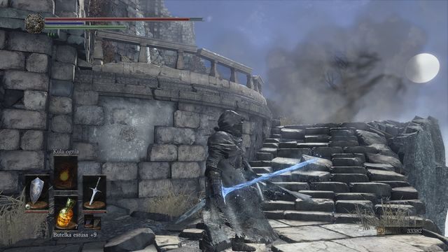 Poczekaj, aż smok odleci, aby bezpiecznie móc przebiec dalej. - Szczyt Arcysmoków | Opis przejścia Dark Souls 3 - Dark Souls III - opis przejścia i sekrety