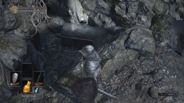 Rozpędź się odpowiednio i wykonaj skok, aby dostać się na grobowiec. - Cmentarz Popiołu | Opis przejścia Dark Souls 3 - Dark Souls III - opis przejścia i sekrety