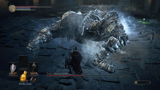 Gdy znajdziesz się za plecami w trakcie trwania ataku masz kilka chwil na w pełni naładowane ataki. - Vordt z Mroźnej Doliny | Bossowie w Dark Souls 3 - Dark Souls III - opis przejścia i sekrety