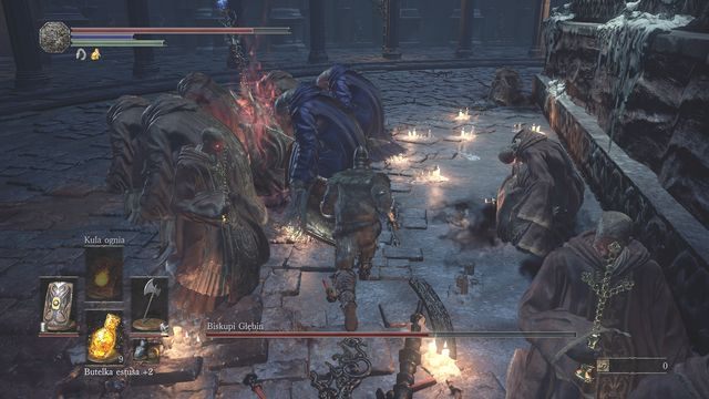 W drugiej fazie walki pojawi się arcybiskup, stanowiący Twój główny cel już do końca potyczki. - Biskupi Głębin | Bossowie w Dark Souls 3 - Dark Souls III - opis przejścia i sekrety