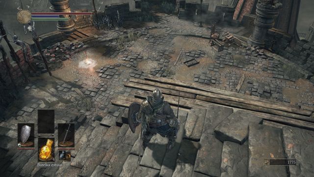 Od ogniska możesz skierować się w dwie strony. - Wysoka Ściana Lothric | Opis przejścia Dark Souls 3 - Dark Souls III - opis przejścia i sekrety