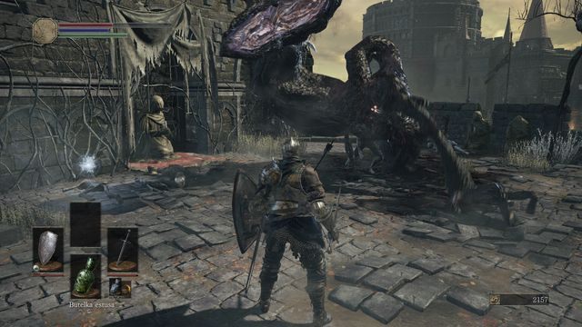 Jeżeli nie zdążysz na czas lepiej bierz nogi za pas. - Wysoka Ściana Lothric | Opis przejścia Dark Souls 3 - Dark Souls III - opis przejścia i sekrety