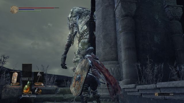 Olbrzym bez problemów zostanie Twoim przyjacielem. - Osada Nieumarłych - od dużego placu, droga w prawo przez most | Opis przejścia - Dark Souls III - opis przejścia i sekrety