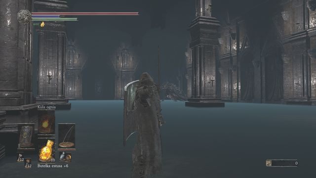 Strzał z łuku to najpewniejszy sposób na ściągnięcie w swoją stronę tylko jednej bestii. - Irithyll w Mroźnej Dolinie - droga do Anor Londo | Opis przejścia Dark Souls 3 - Dark Souls III - opis przejścia i sekrety