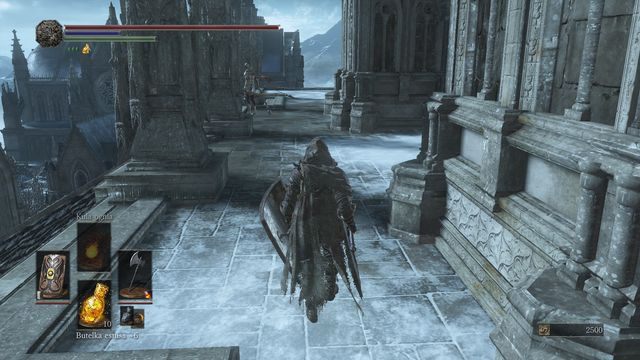 Powoli zbliżaj się do przeciwników, aby zachować możliwość ataku z zaskoczenia. - Irithyll w Mroźnej Dolinie - droga do Anor Londo | Opis przejścia Dark Souls 3 - Dark Souls III - opis przejścia i sekrety