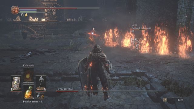 Przyzwanie kogoś przed walką znacząco ją ułatwi, gdy boss skupi się na Twoim sojuszniku. - Stróże Otchłani | Bossowie w Dark Souls 3 - Dark Souls III - opis przejścia i sekrety