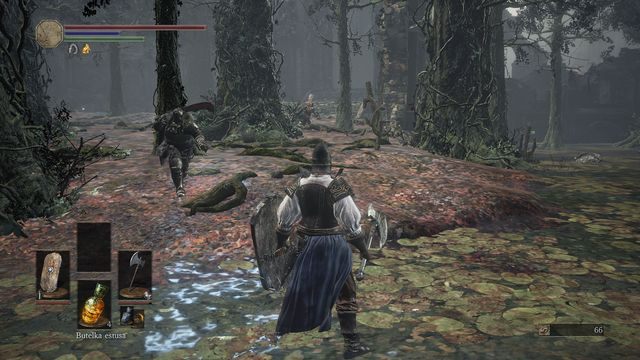 Rozdzielenie wrogów to podstawa sukcesu. - Ofiarna Droga - bagno | Opis przejścia Dark Souls 3 - Dark Souls III - opis przejścia i sekrety