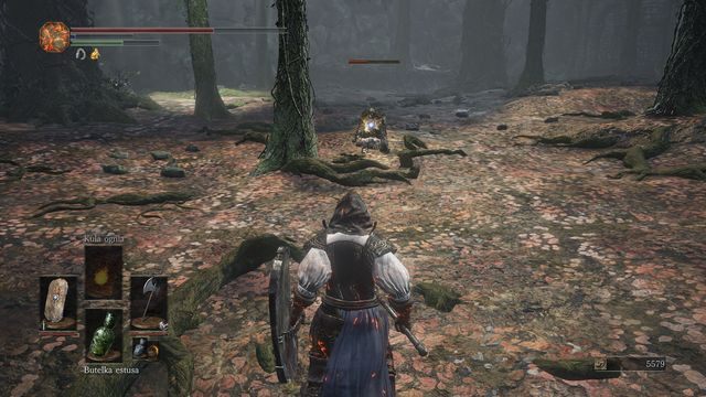 Leczenie wroga to jedna z lepszych okazji do szybkiego ataku. - Ofiarna Droga - bagno | Opis przejścia Dark Souls 3 - Dark Souls III - opis przejścia i sekrety