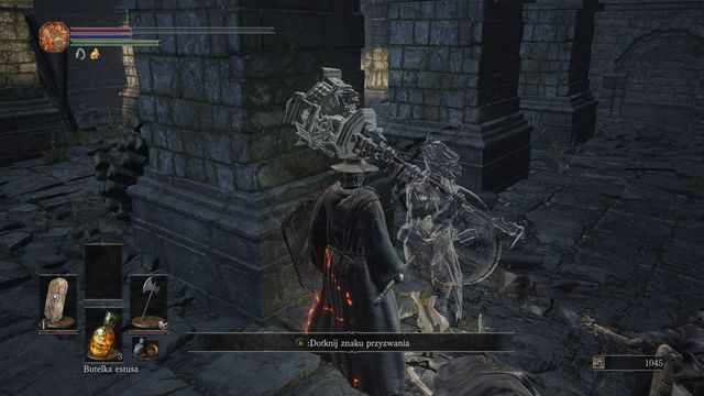 Uwaga: W przypadku problemów do tej walki możesz na pomoc wezwać Eygona - Ofiarna Droga - bagno | Opis przejścia Dark Souls 3 - Dark Souls III - opis przejścia i sekrety