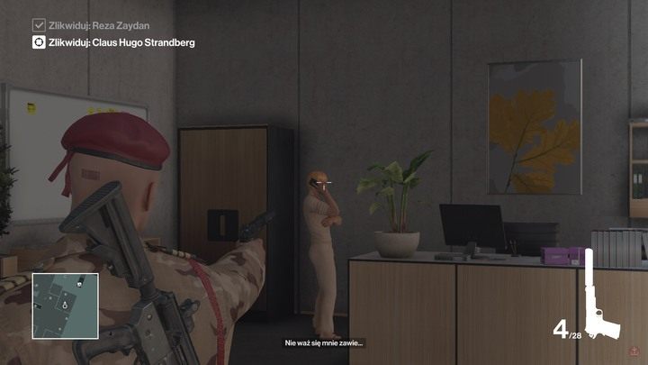 Strzały muszą być szybkie - do eliminacji pozostanie jeszcze strażnik i pracownik konsulatu. - Hitman: Zamordowanie Clausa Hugo Strandberga, Marrakesz - Złota klatka | Solucja - Hitman - poradnik do gry