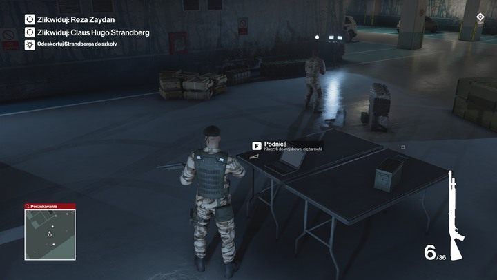 Kluczyki najlepiej ukraść w czasie trwania alarmu przeciwpożarowego. - Hitman: Ważne przedmioty, Marrakesz - Złota klatka | Solucja - Hitman - poradnik do gry