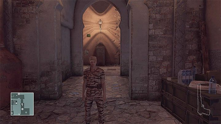 Przebranie żołnierza - Przebrania | Marrakesz - Dom z piasku | Solucja Hitman - Hitman - poradnik do gry