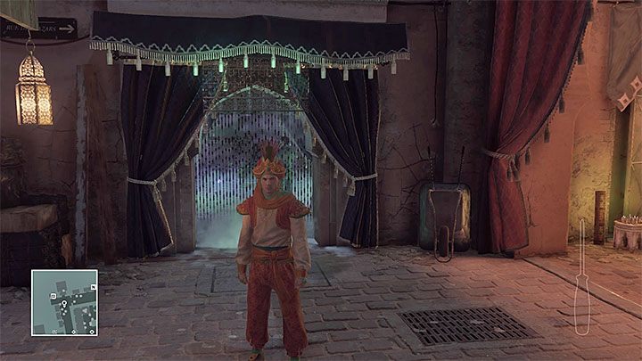 Przebranie wróżbity - Przebrania | Marrakesz - Dom z piasku | Solucja Hitman - Hitman - poradnik do gry