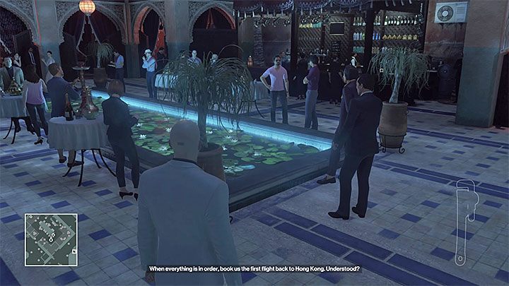 Kong Tuo-Kwang podróżuje po całej strefie dla VIP-ów - Cele misji i i dotarcie do strefy VIP-ów | Marrakesz - Dom z piasku - Hitman - poradnik do gry