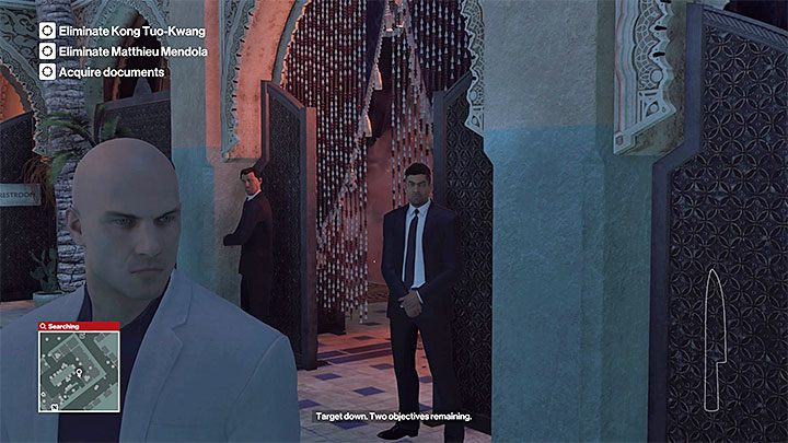 Kwang zginie tuż po zapaleniu zgaszonej wcześniej lampy - Zamordowanie Kong Tuo-Kwanga | Marrakesz - Dom z piasku | Solucja Hitman - Hitman - poradnik do gry