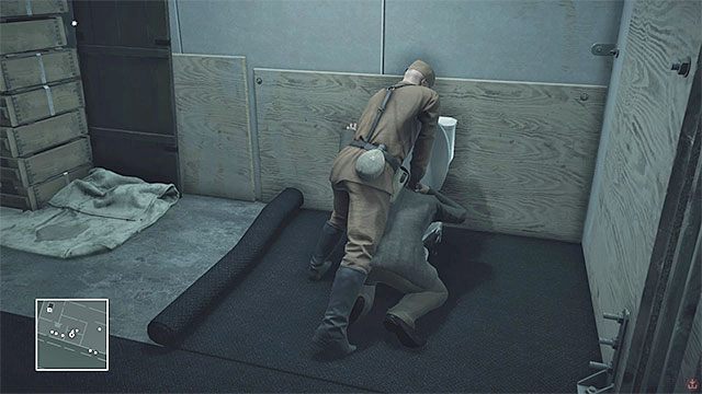 Zabij Knighta po tym jak zjawi się w toalecie na parterze - Zamordowanie Knighta | Egzamin końcowy | Solucja Hitman - Hitman - poradnik do gry