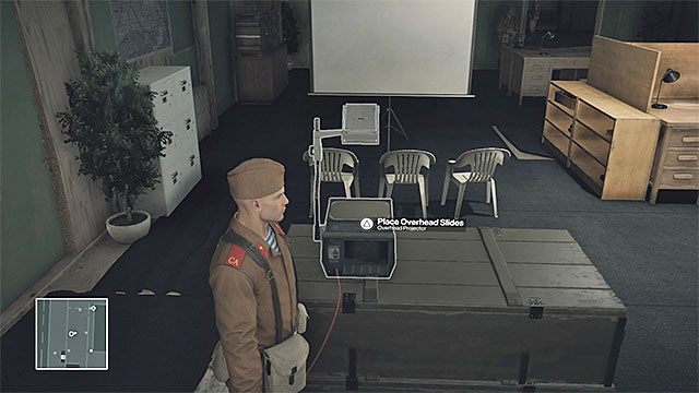 Umieść slajdy w projektorze - Zamordowanie Knighta | Egzamin końcowy | Solucja Hitman - Hitman - poradnik do gry