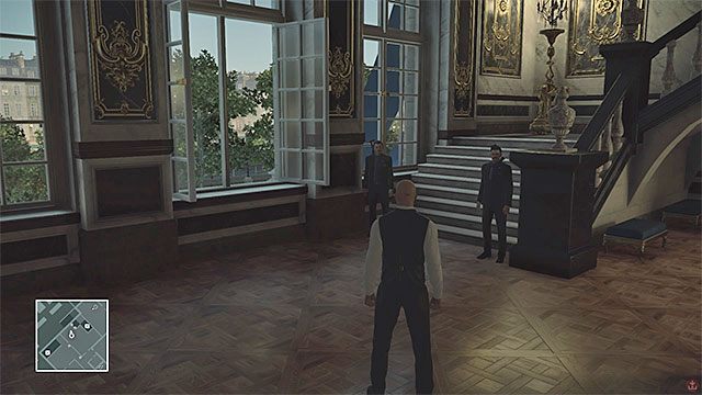 Pracownicy aukcji mogą wchodzić na poziom 3 - Hitman: Infiltracja pałacu, Paryż - The Showstopper | Solucja - Hitman - poradnik do gry
