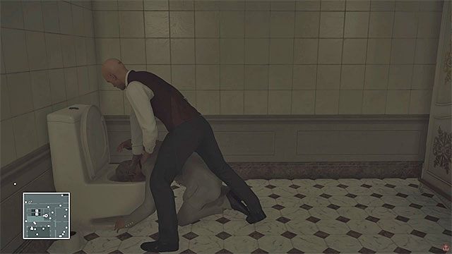 Zamorduj Novikova po tym jak dotrze do toalety - Hitman: Zamordowanie Viktora Novikova, Paryż - The Showstopper | Solucja - Hitman - poradnik do gry