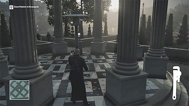Mozesz sabotować lampę gazową - Hitman: Zamordowanie Viktora Novikova, Paryż - The Showstopper | Solucja - Hitman - poradnik do gry