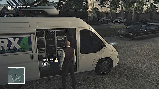 Soczewkę znajdziesz w wozie transmisyjnym - Hitman: Zamordowanie Viktora Novikova, Paryż - The Showstopper | Solucja - Hitman - poradnik do gry