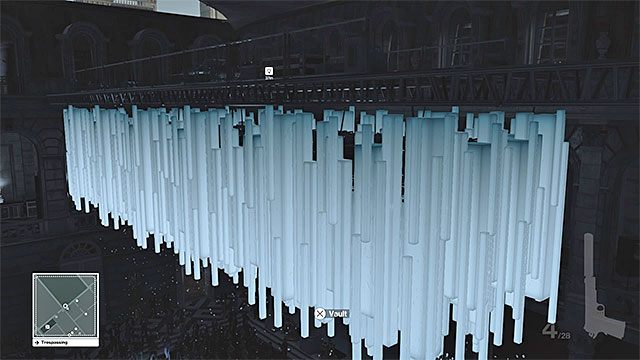 Musisz teraz wyruszyć w stronę strychu zlokalizowanego na poziomie 3 pałacu (M3,31) i najlepsze metody jego infiltracji opisane zostały na jednej z poprzednich stron opisu przejścia (użycie stroju VIP-a, skorzystanie z drabinki na poziomie 2 itp - Hitman: Zamordowanie Viktora Novikova, Paryż - The Showstopper | Solucja - Hitman - poradnik do gry