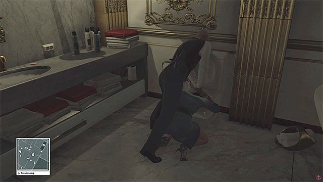 Zamorduj Dalię gdy dotrze ona do łazienki swojego apartamentu - Hitman: Zamordowanie Dalii Margolis, Paryż - The Showstopper | Solucja - Hitman - poradnik do gry