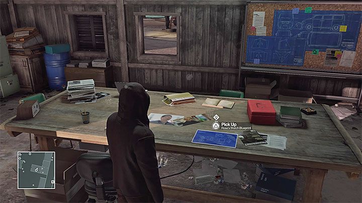 Schemat jest w małym budynku - Zamordowanie Seana Rosea | Kolorado - Bojownicy o wolność | Solucja Hitman - Hitman - poradnik do gry