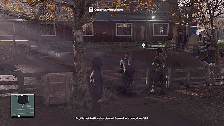 Podsłuchaj rozmowy strażników - Zamordowanie Penelope Graves | Kolorado - Bojownicy o wolność | Solucja Hitman - Hitman - poradnik do gry