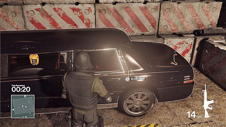 Użyj łomu żeby otworzyć tylne drzwi pojazdu - Zamordowanie Mayi Parvati | Kolorado - Bojownicy o wolność | Solucja Hitman - Hitman - poradnik do gry