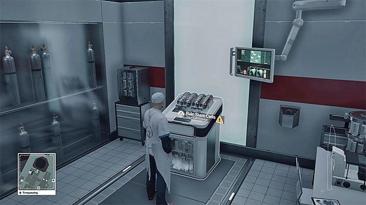 Miejsce zatrucia komórek macierzystych - Ważne przedmioty | Hokkaido - Situs Inversus | Solucja Hitman - Hitman - poradnik do gry