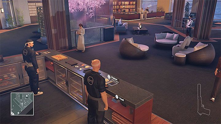 Użyj trucizny fugu na sushi - Zamordowanie Yuki Yamazaki | Solucja Hitman - Hitman - poradnik do gry