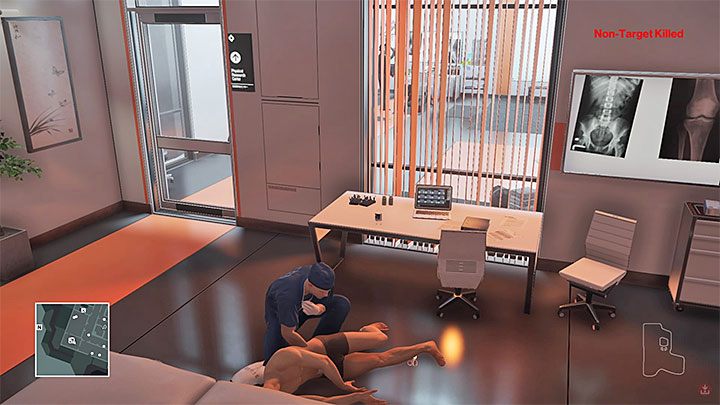 Możesz łatwo zdobyć strój chirurga po wcześniejszym wcieleniu się w Jasona Portmana - Zamordowanie Ericha Sodersa | Hokkaido - Situs Inversus | Solucja Hitman - Hitman - poradnik do gry