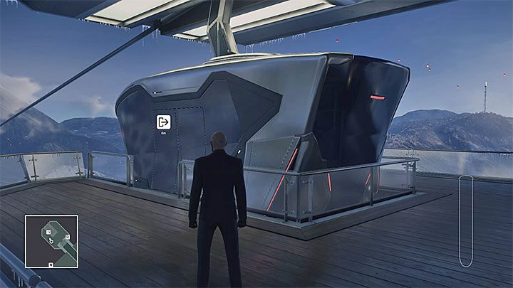 Wejście do wagonika kolejki to najlepszy sposób na zakończenie misji - Opuszczenie terenu misji | Hokkaido - Situs Inversus | Solucja Hitman - Hitman - poradnik do gry