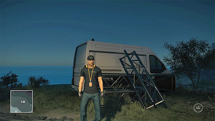 Przebranie pracownika ekipy filmowej - Hitman: Przebrania i ważne przedmioty, Sapienza - Ikona | Solucja - Hitman - poradnik do gry