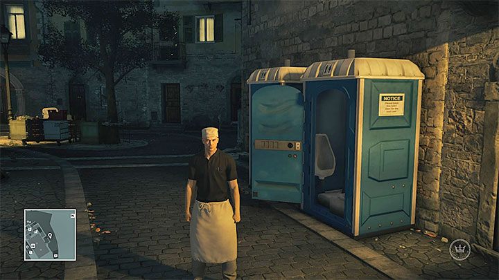 Przebranie asystenta kuchennego - Hitman: Przebrania i ważne przedmioty, Sapienza - Ikona | Solucja - Hitman - poradnik do gry