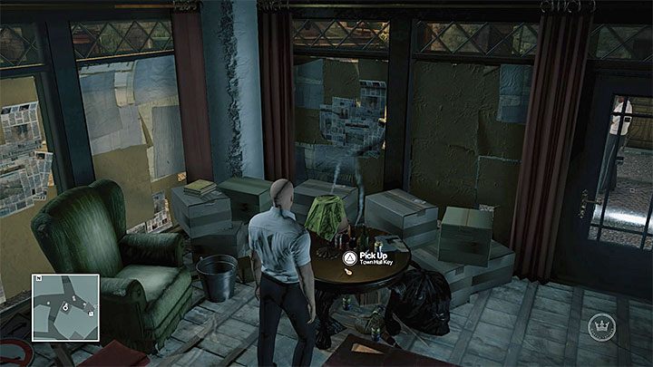 Sprawdź jeden z małych budynków - Hitman: Przebrania i ważne przedmioty, Sapienza - Ikona | Solucja - Hitman - poradnik do gry
