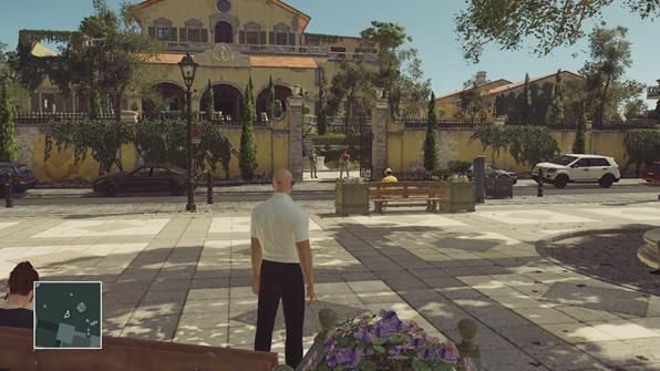 W tym stroju zaczynasz misję - Hitman: Przebrania, Sapienza - Świat Jutra | Solucja - Hitman - poradnik do gry