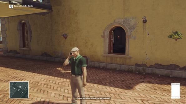 W tym przebraniu możesz swobodnie chodzić po działkach posesji - Hitman: Przebrania, Sapienza - Świat Jutra | Solucja - Hitman - poradnik do gry
