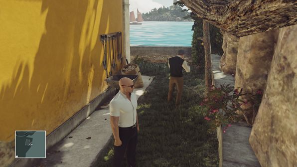Ogłusz pracownika kościelnego, gdy robi sobie przerwę - Hitman: Przebrania, Sapienza - Świat Jutra | Solucja - Hitman - poradnik do gry