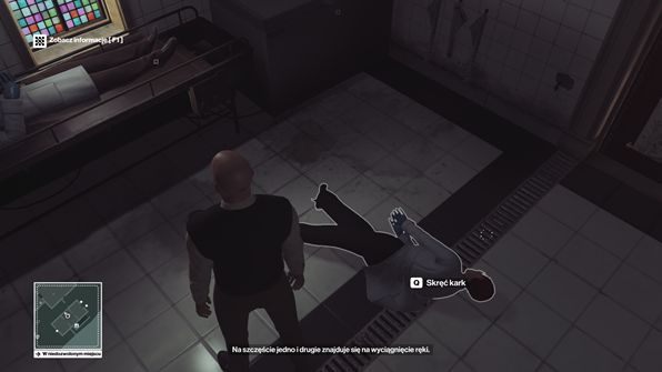 Klucz sprzętowy ma kobieta, która odwiedza zmarłego współpracownika w kostnicy - Hitman: Ważne przedmioty, Sapienza - Świat Jutra | Solucja - Hitman - poradnik do gry