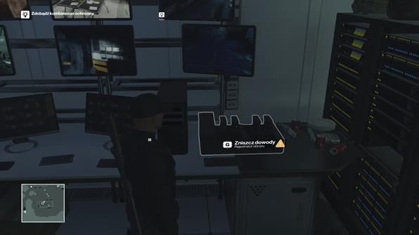 Gdy zniszczysz dowody, agent 47 nie będzie widoczny na nagraniach i dostaniesz więcej punktów na koniec misji - Hitman: Ważne przedmioty, Sapienza - Świat Jutra | Solucja - Hitman - poradnik do gry