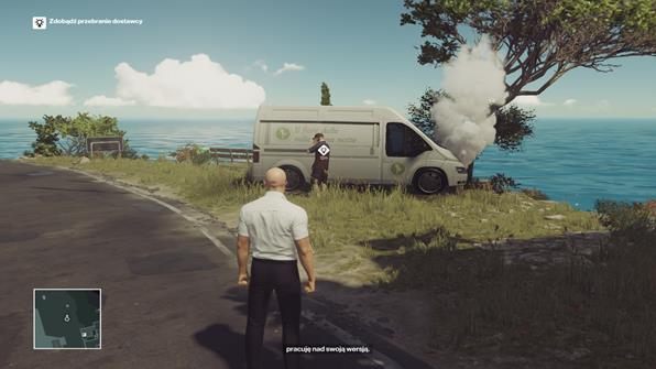 Ogłusz kuriera i zabierz jego strój - Hitman: Zamordowanie Silvio Caruso, Sapienza - Świat Jutra | Solucja - Hitman - poradnik do gry