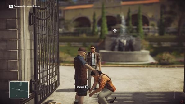 Udaj się do głównej bramy wejścia do posesji (M4,2) - Hitman: Zamordowanie Silvio Caruso, Sapienza - Świat Jutra | Solucja - Hitman - poradnik do gry