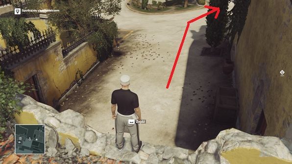 Idź wzdłuż budynku aż do kuchni - Hitman: Zamordowanie Silvio Caruso, Sapienza - Świat Jutra | Solucja - Hitman - poradnik do gry