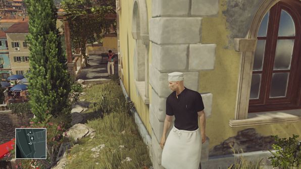 Poczekaj na Silvio za rogiem, a następnie zabij go - Hitman: Zamordowanie Silvio Caruso, Sapienza - Świat Jutra | Solucja - Hitman - poradnik do gry