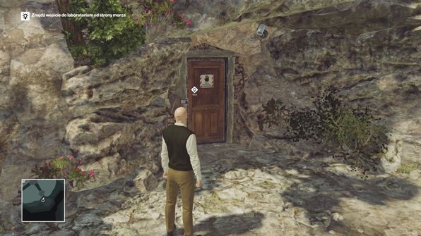 Wejdź do laboratorium od strony morza i od razu wyłącz zasilanie - Hitman: Zniszczenie wirusa, Sapienza - Świat Jutra | Solucja - Hitman - poradnik do gry